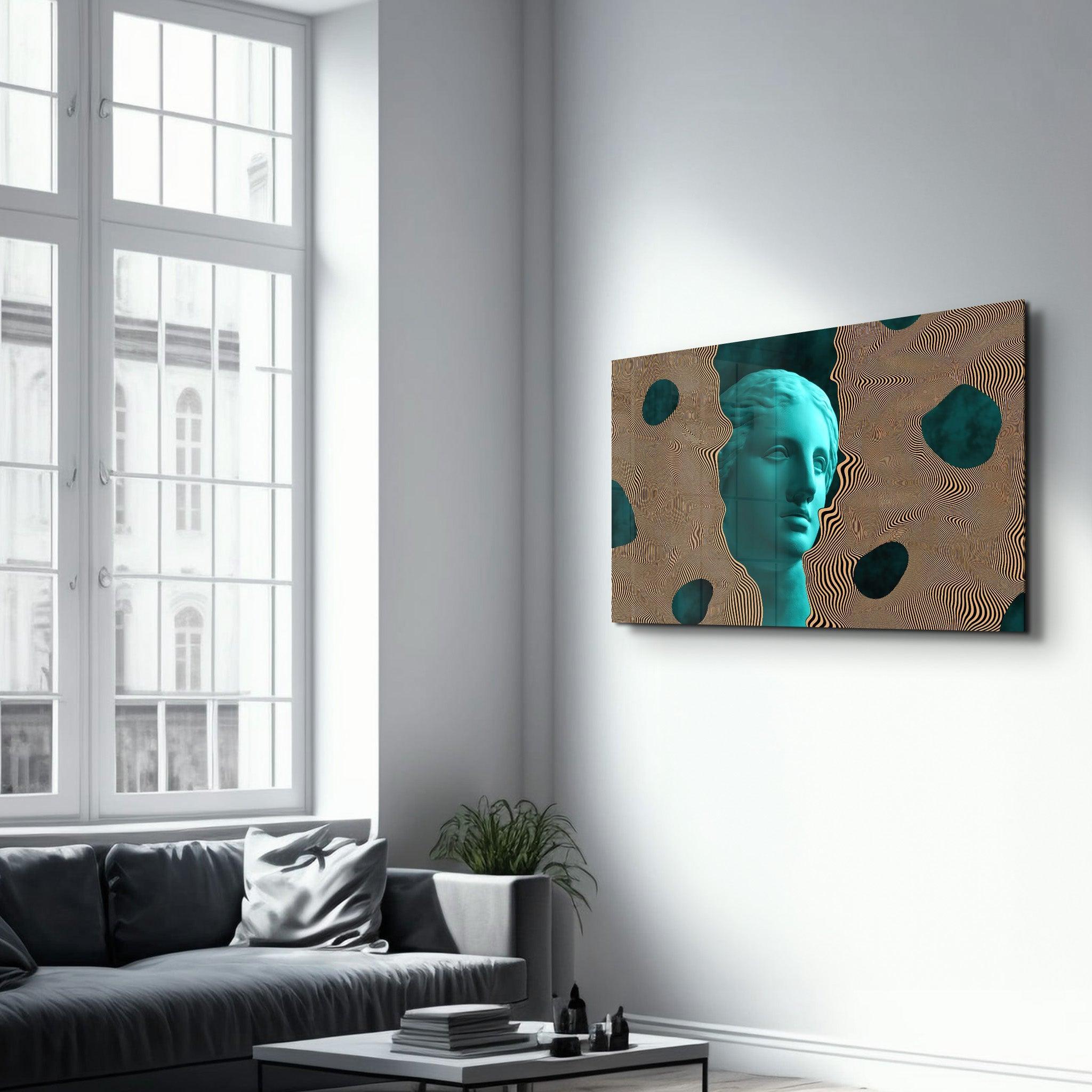 Modern Art | Glass Wall Art - Artdesigna