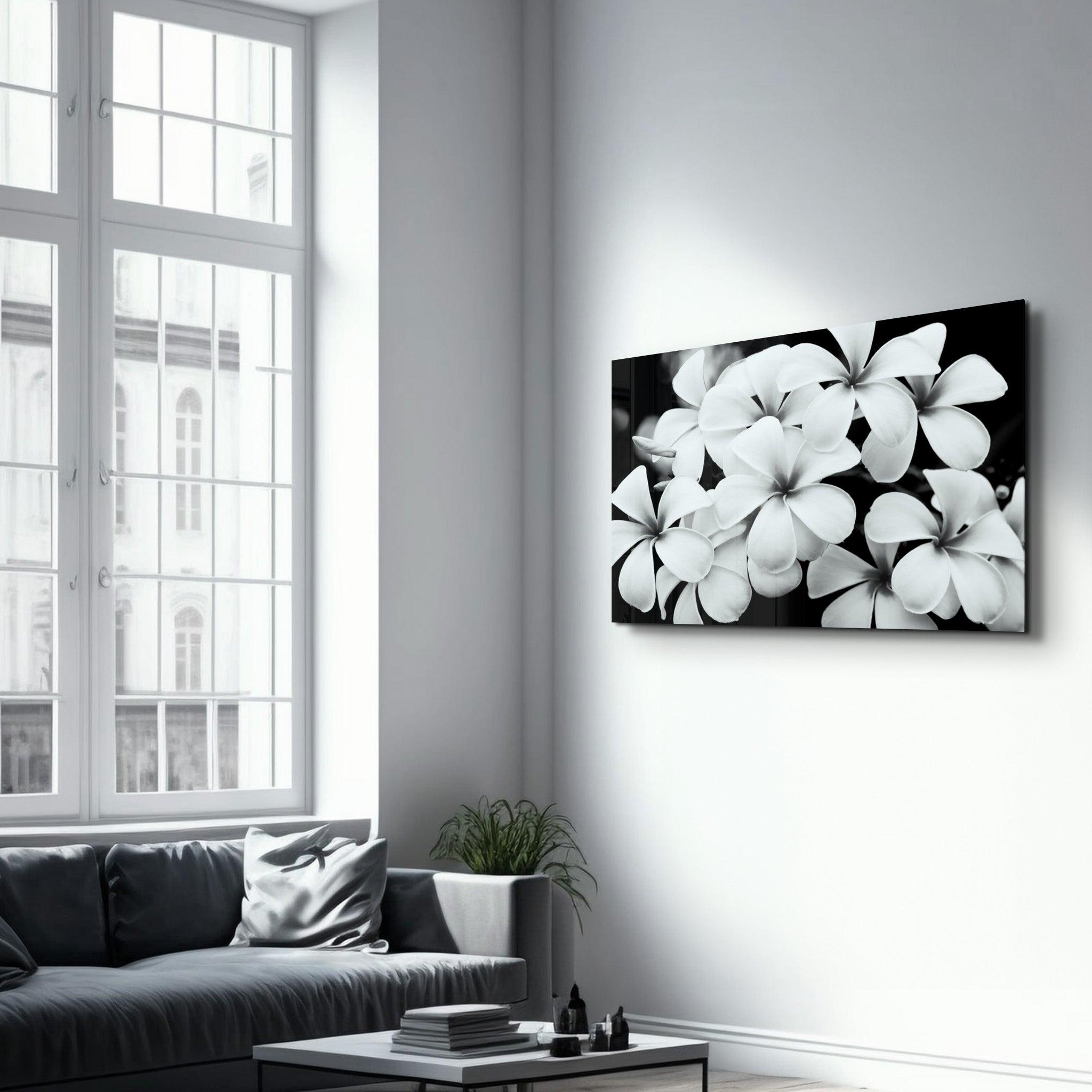 Timeless Bloom | Glass Wall Art - Artdesigna