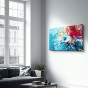 Sea Reflection | Glass Wall Art - Artdesigna