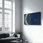 Colored Spiral | Glass Wall Art - Artdesigna