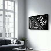 Only Jazz | Glass Wall Art - Artdesigna