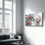 Roses | Glass Wall Art - Artdesigna