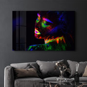 The Neon Art | Glass Wall Art - Artdesigna