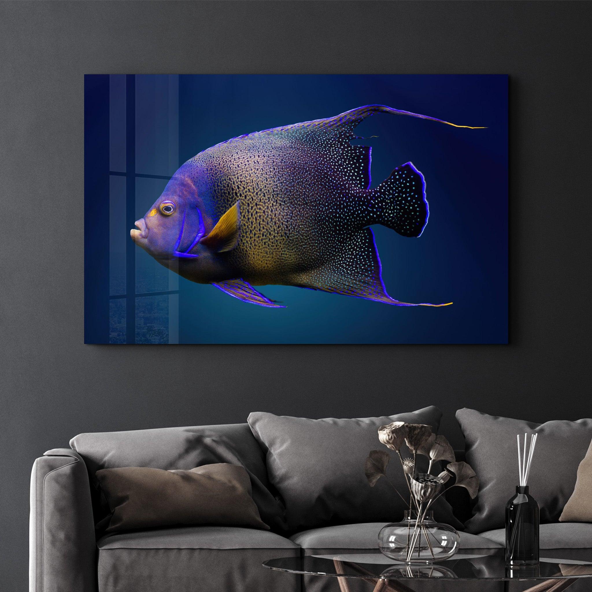 Exotic Fish | GLASS WALL ART - ArtDesigna Glass Printing Wall Art