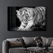 Tiger 2 | Glass Wall Art - Artdesigna