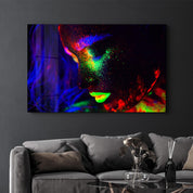 Glowing in the Dark | Glass Wall Art - Artdesigna