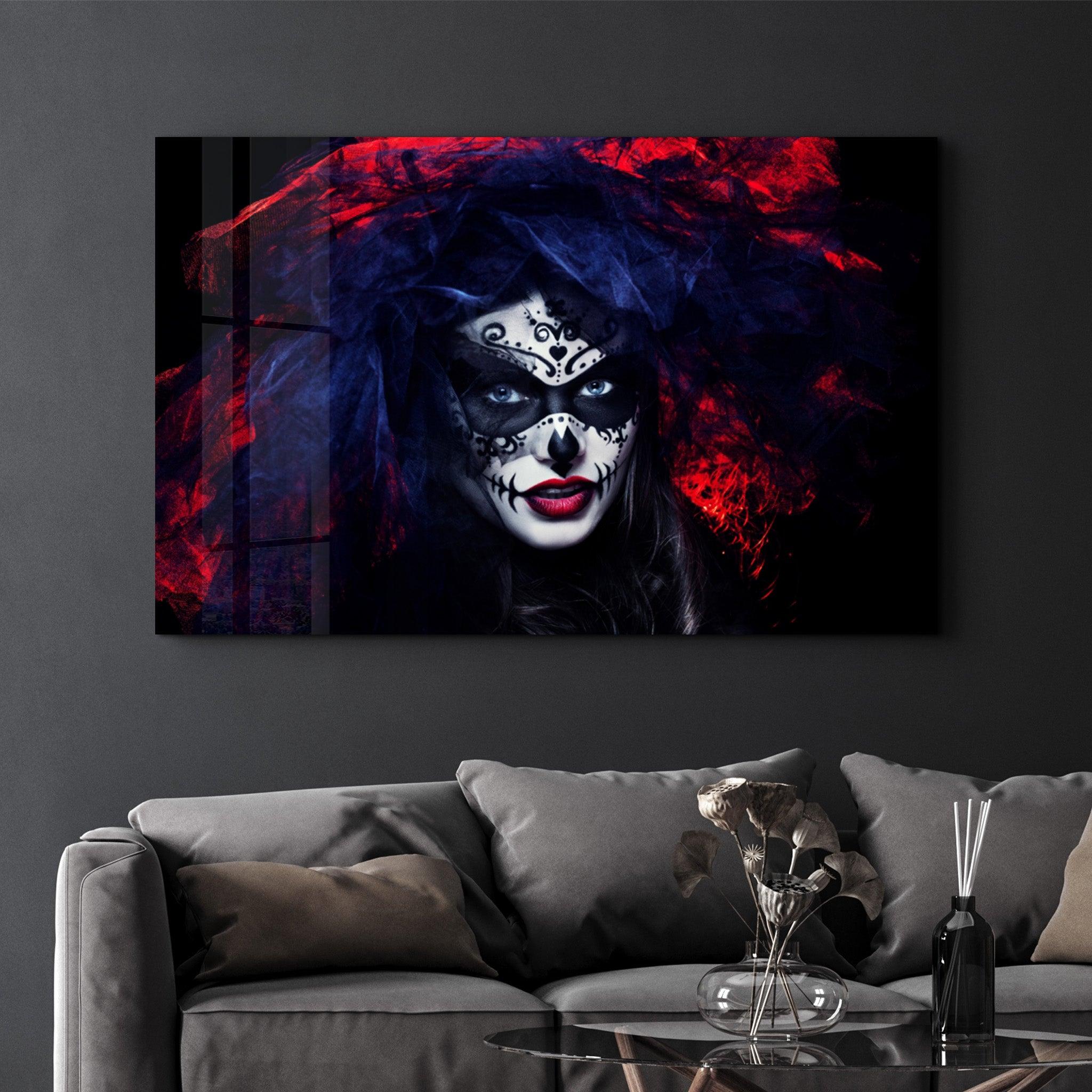 Dark Circus | Glass Wall Art - Artdesigna