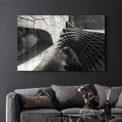 Auger Bridge | Glass Wall Art - Artdesigna