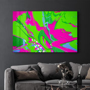 Abstract Shape V2 | Glass Wall Art - Artdesigna