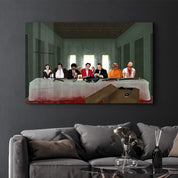 The Last Supper - Pulp Fiction | Glass Wall Art - Artdesigna