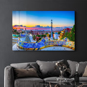 Barcelona | Glass Wall Art - Artdesigna