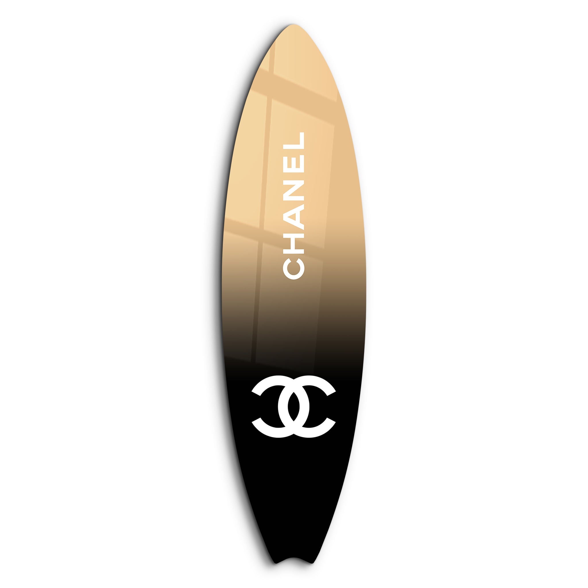 Iconic CC | Surfboard Glass Wall Art