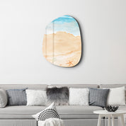 Coastal Dream – Amorphous Glass Wall Art