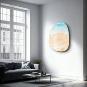 Coastal Dream – Amorphous Glass Wall Art