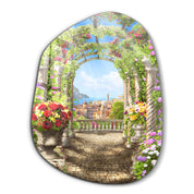 Garden Archway – Amorphous Glass Wall Art