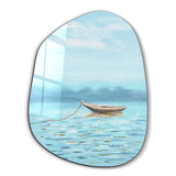 Still Waters Amorphous | Glass Wall Art