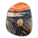 The Scream Amorphous | Glass Wall Art
