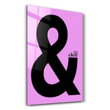 Just Chill V2 | Designers Collection Glass Wall Art