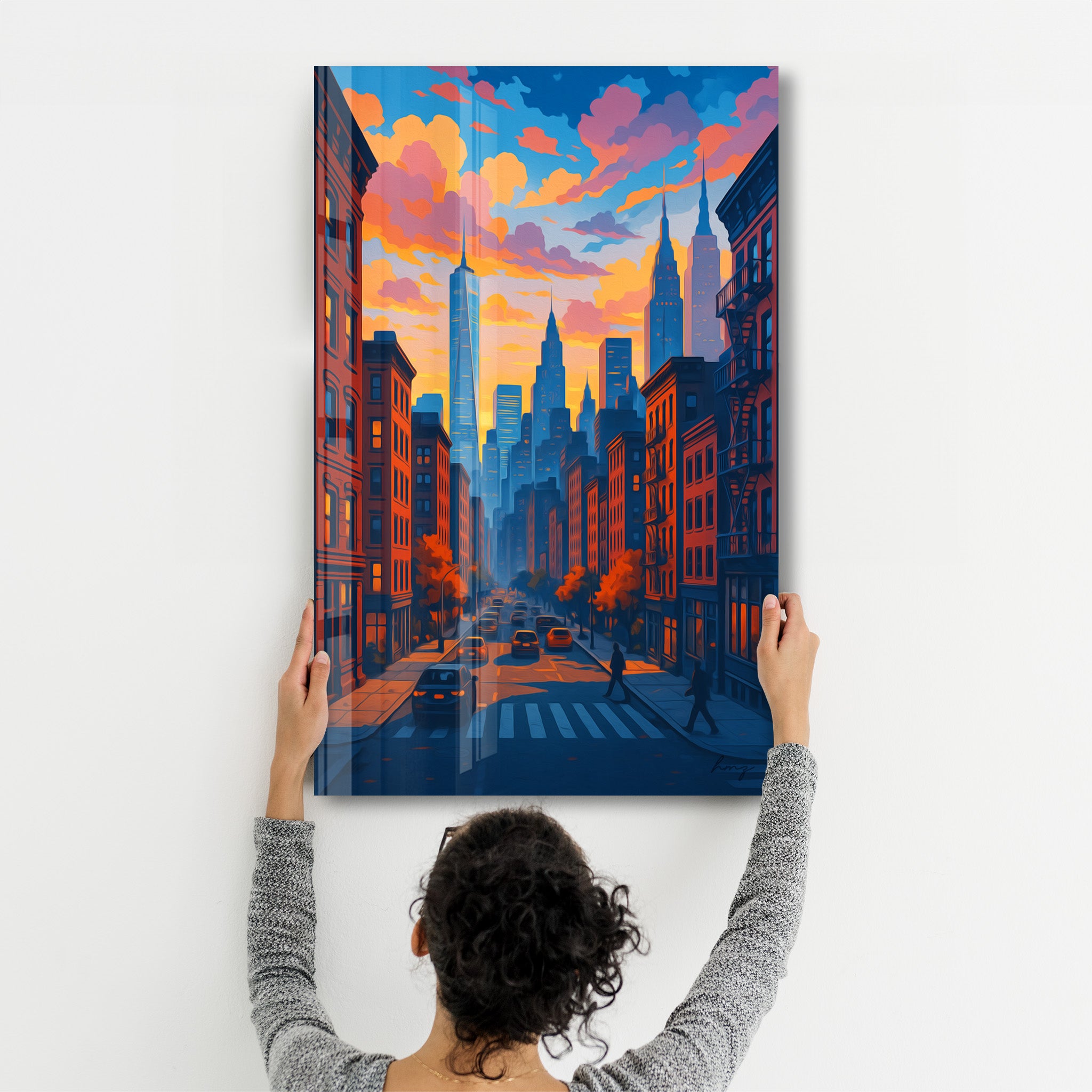 City of Dreams – Glass Wall Art by HMZ