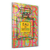 Eau de Success Pop Luxe | Glass Wall Art