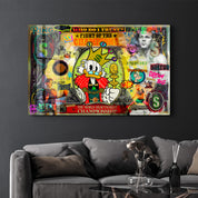 Fight of the Champions by Mr. Pablo Costa – Glass Wall Art