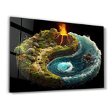 Forces of Balance | Glass Wall Art