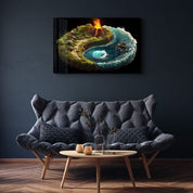 Forces of Balance - Glass Wall Art