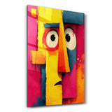 Faces of Feeling | Glass Wall Art