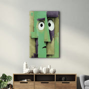 Faces of Feeling - Glass Wall Art