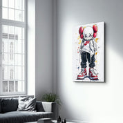 Hypebeast Companion - Glass Wall Art