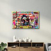 I Trust Me by Mr. Pablo Costa – Glass Wall Art