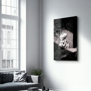 Kermit in the Shadows – Glass Wall Art