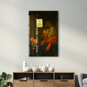 Let’s Order Pizza - Relatable Renaissance Glass Wall Art