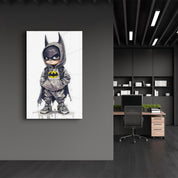 Little Dark Knight - Glass Wall Art