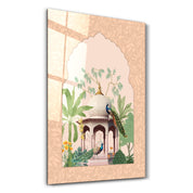 Palace Garden – Glass Wall Art