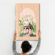 Palace Garden – Glass Wall Art