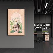 Palace Garden – Glass Wall Art