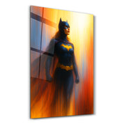 Rise of the Batheart – Glass Wall Art by HMZ