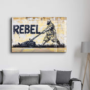 Routine Rebellion - Glass Wall Art