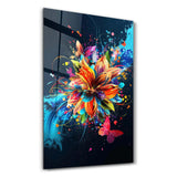 Spring Flowers | Glass Wall Art