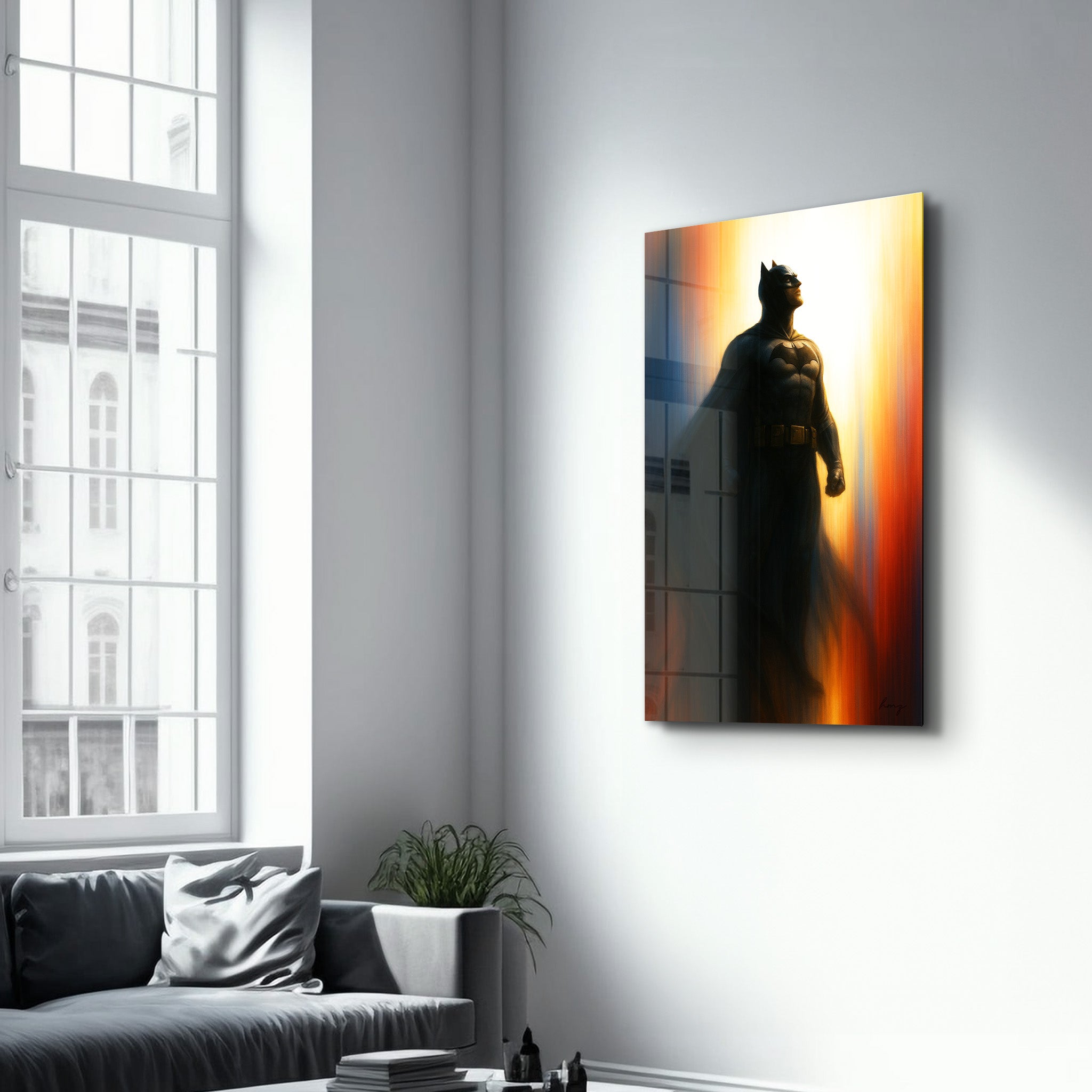 The Bat of Gotham – Glass Wall Art by HMZ