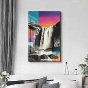 The Cascade Spectrum – Glass Wall Art