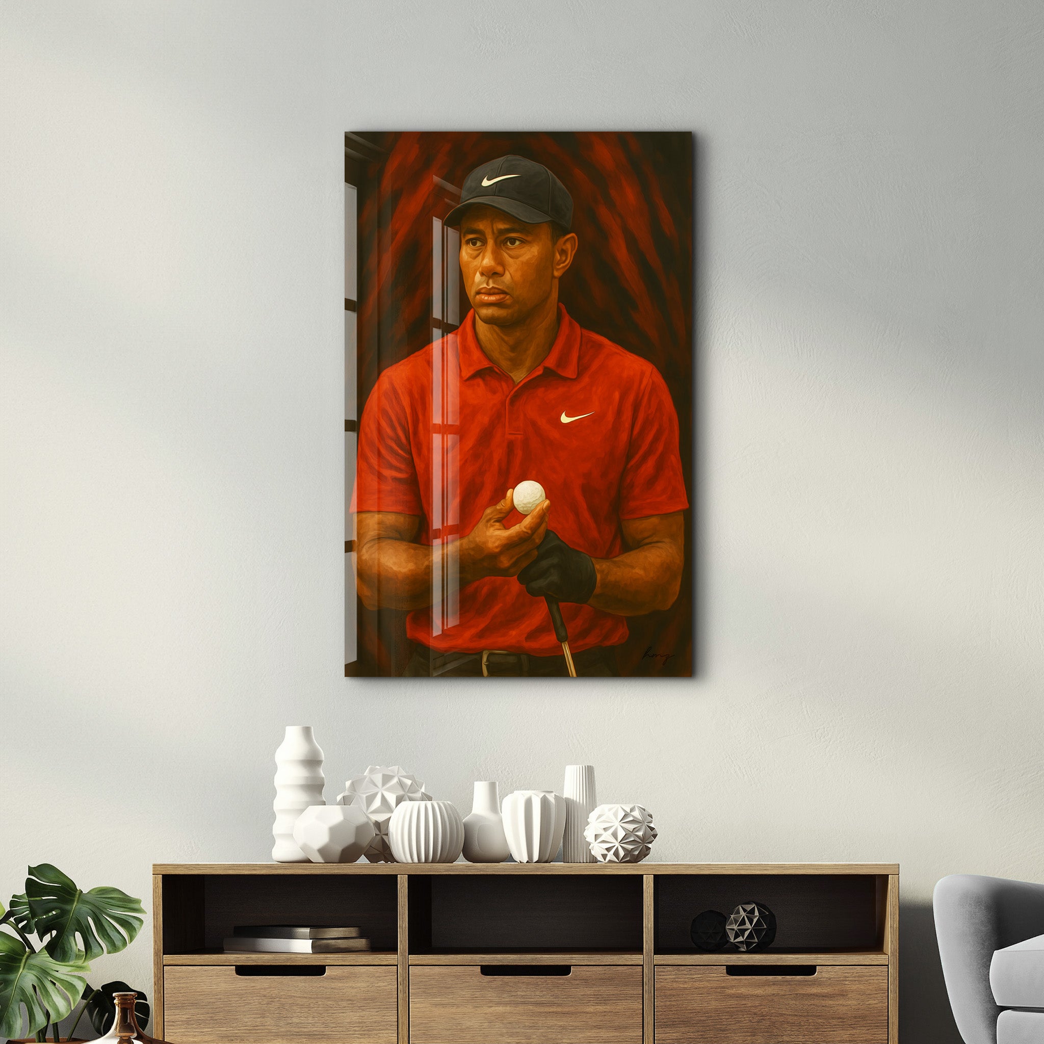 The Closer – Glass Wall Art by HMZ