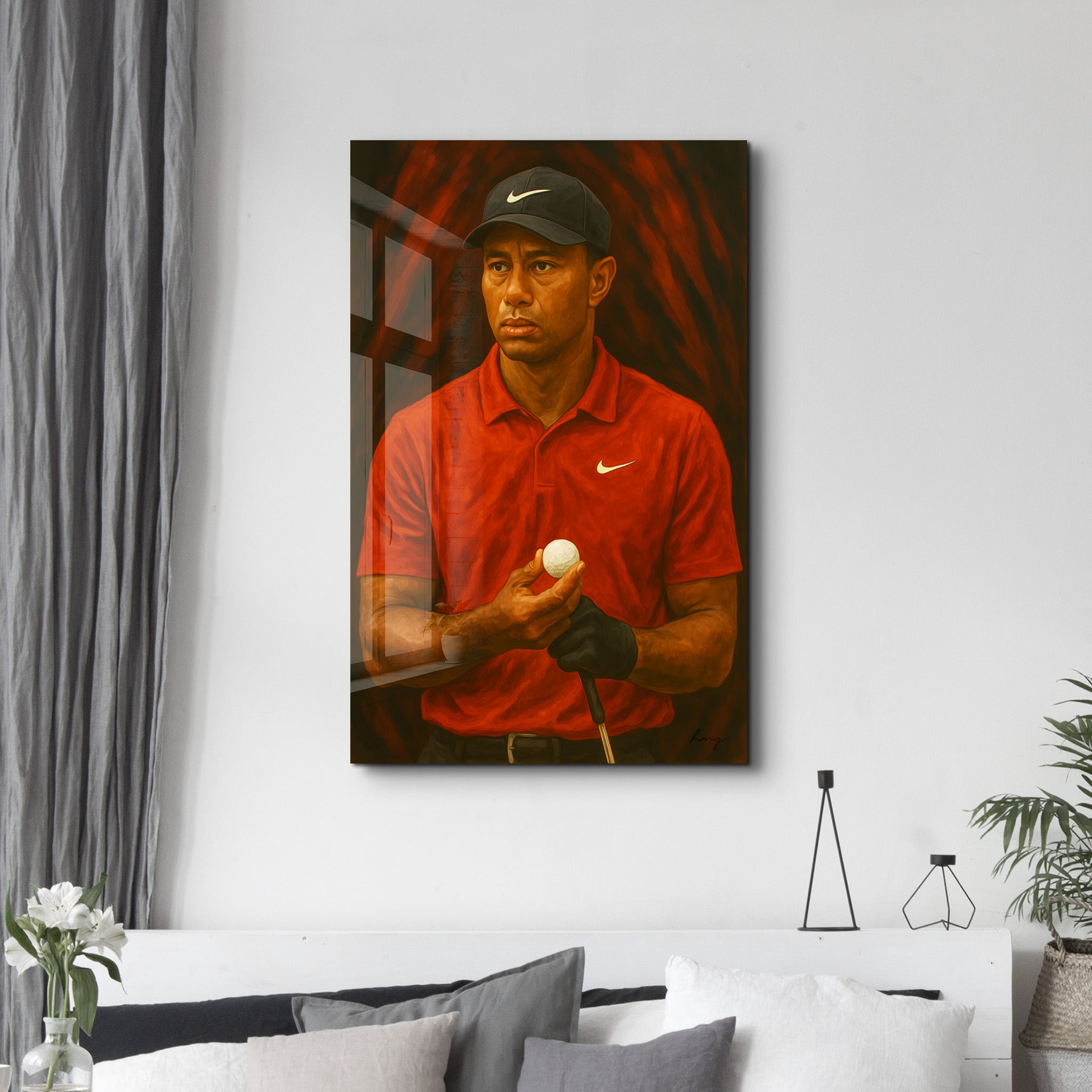 The Closer – Glass Wall Art by HMZ