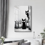 The Curious Gang – Glass Wall Art