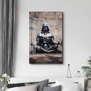 The Dark Side of Zen – Glass Wall Art