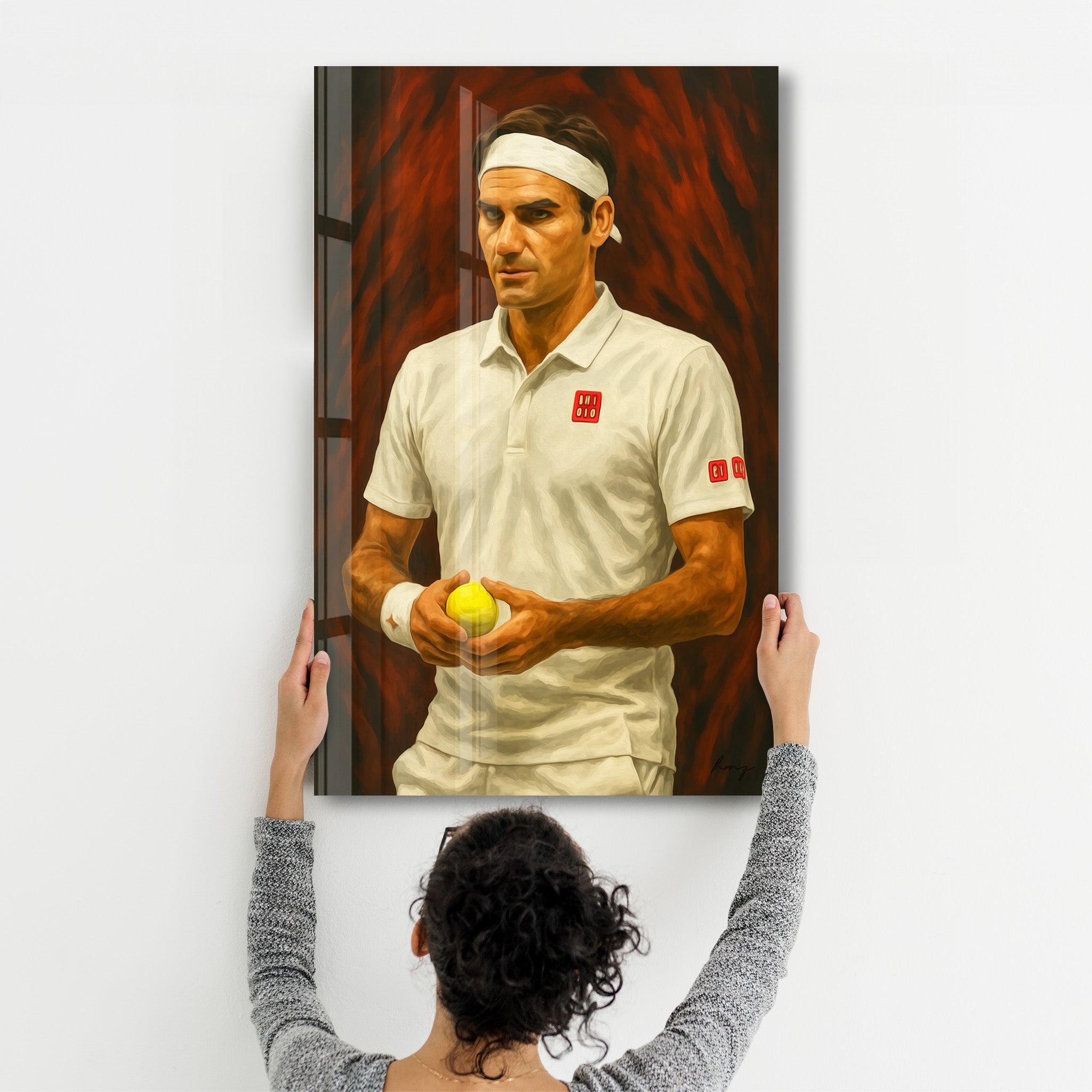 The Elegance – Glass Wall Art by HMZ