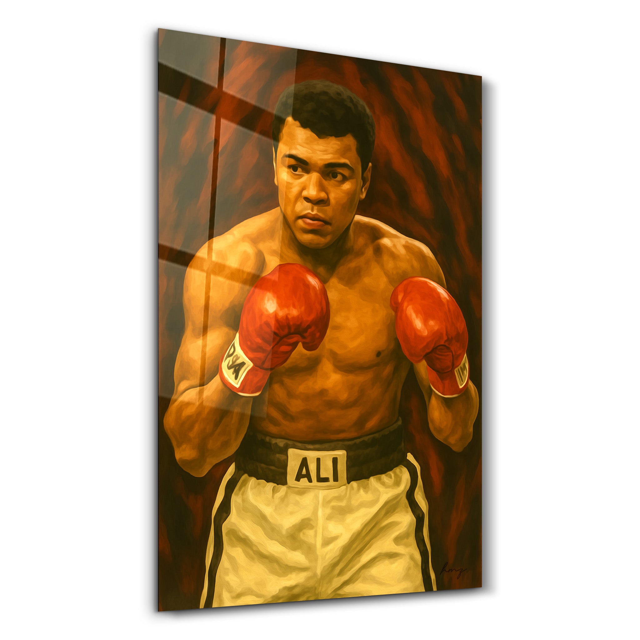 The Greatest – Glass Wall Art by HMZ