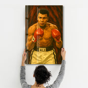 The Greatest – Glass Wall Art by HMZ