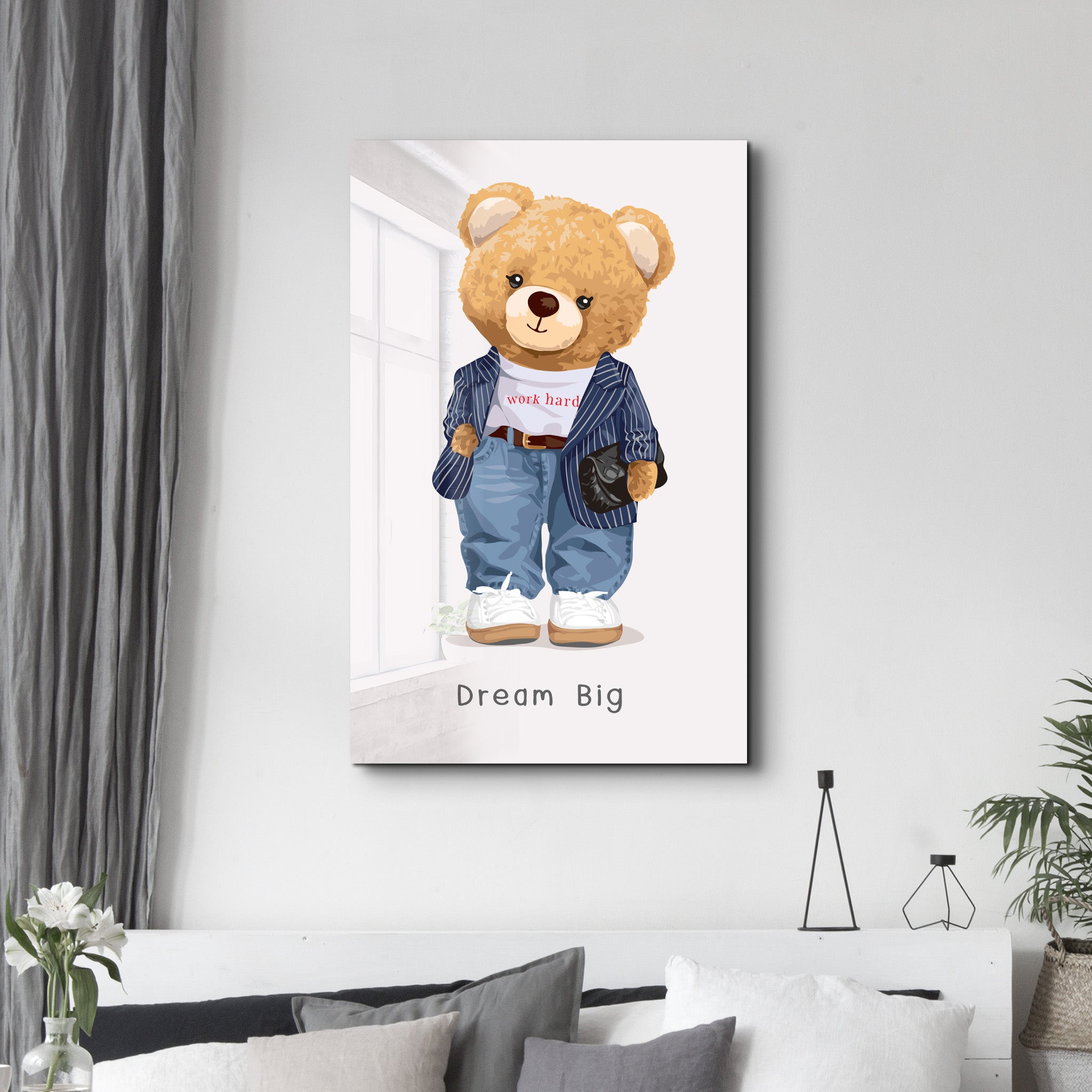 The Hustle Cub - Glass Wall Art